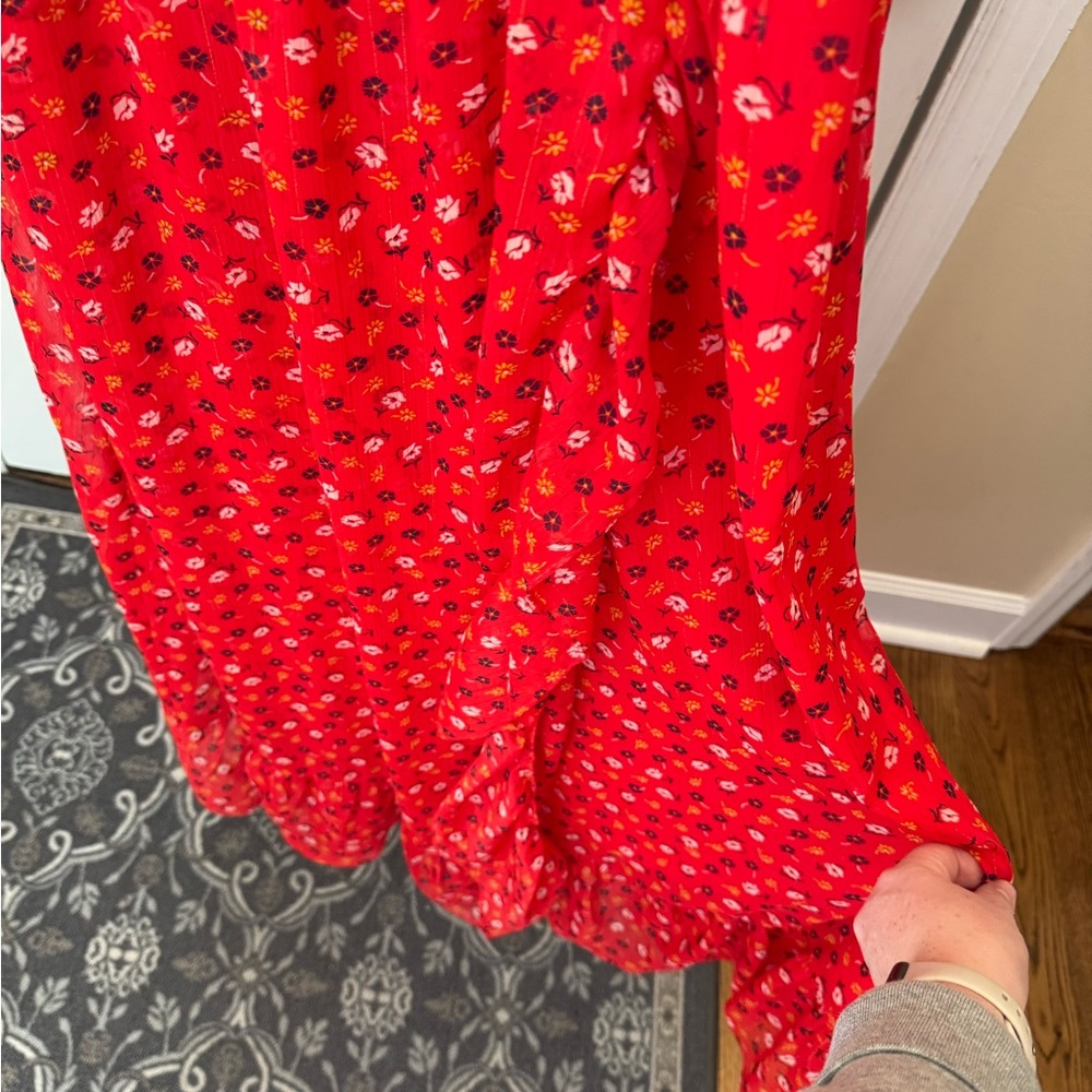Madewell Floral Midi Dress - Picture 5 of 5